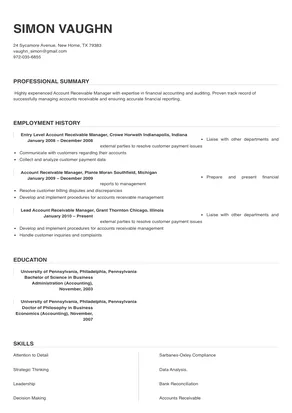 account receivable manager