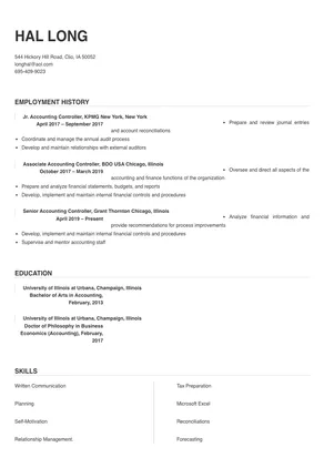 accounting controller