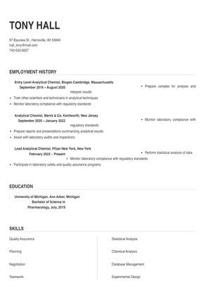 analytical chemist