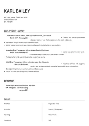 chief procurement officer