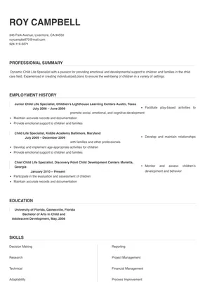 child life specialist