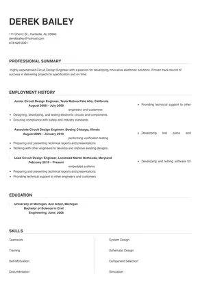circuit design engineer