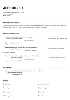 clinical study manager