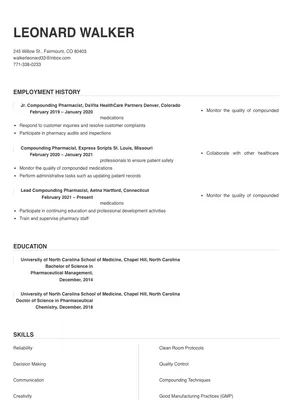 compounding pharmacist