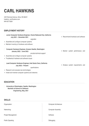 computer hardware engineer