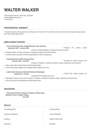 creative executive