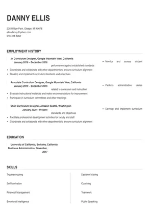 curriculum designer
