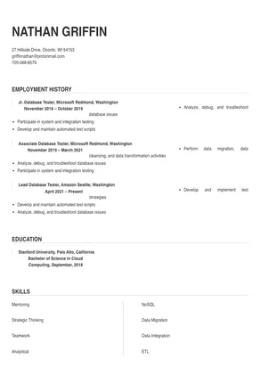database tester