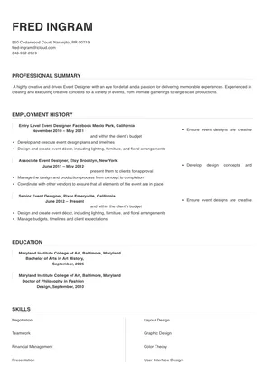 event designer