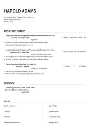gemologist