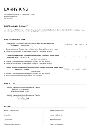 it infrastructure architect