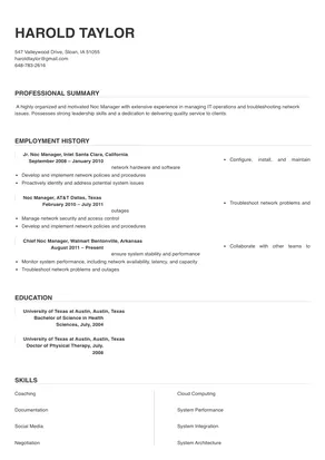 noc manager