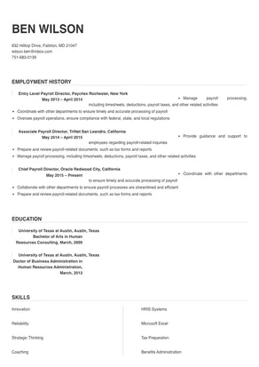 payroll director