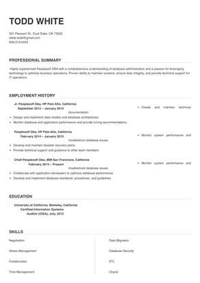 peoplesoft dba