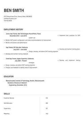 sap trainer
