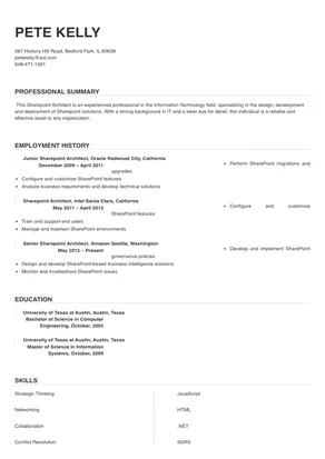 sharepoint architect