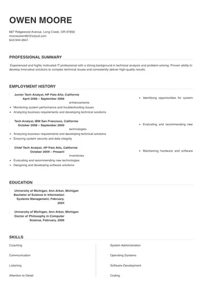 tech analyst