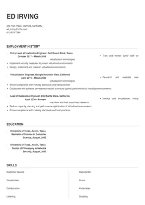 virtualization engineer