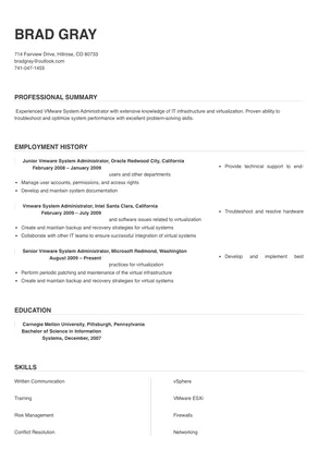 vmware system administrator