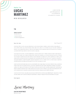 Career Gaps cover letter template example